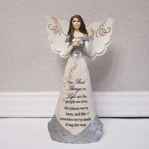 Pavilion Gift Company Elements-The Best Things in Life 8 Inch Angels Figurines